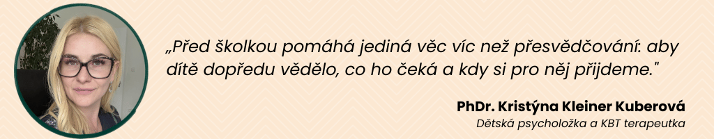 psych-quotes nástup do školky